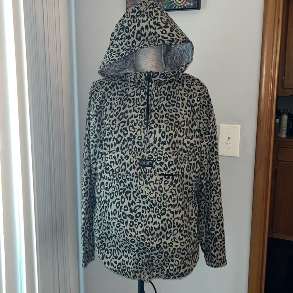 Obey Clothing Sienna Anorak Jacket - Women's size Small. Chest: 27"